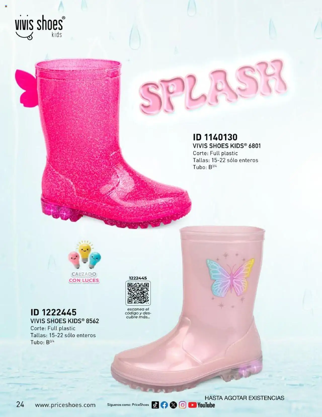 Nuevas ofertas de Price Shoes válidas en toda la República Mexicana desde el 22.05.2025. ¡Encuentra las mejores ofertas en Price Shoes -  Catálogo Botas De Lluvia 2025 ! | Página: 24