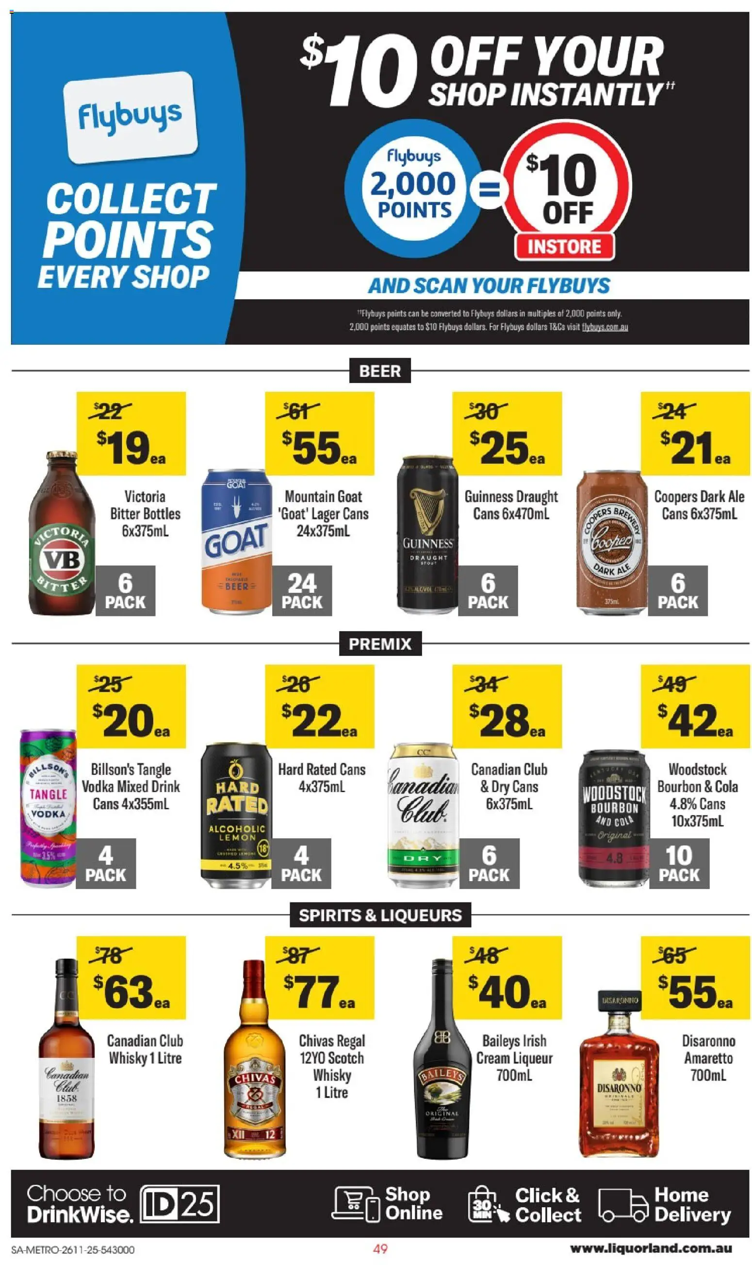 Liquorland catalogue - valid from 26.11.2025 | Page: 4 | Products: Beer, Vodka, Lemon, Scotch