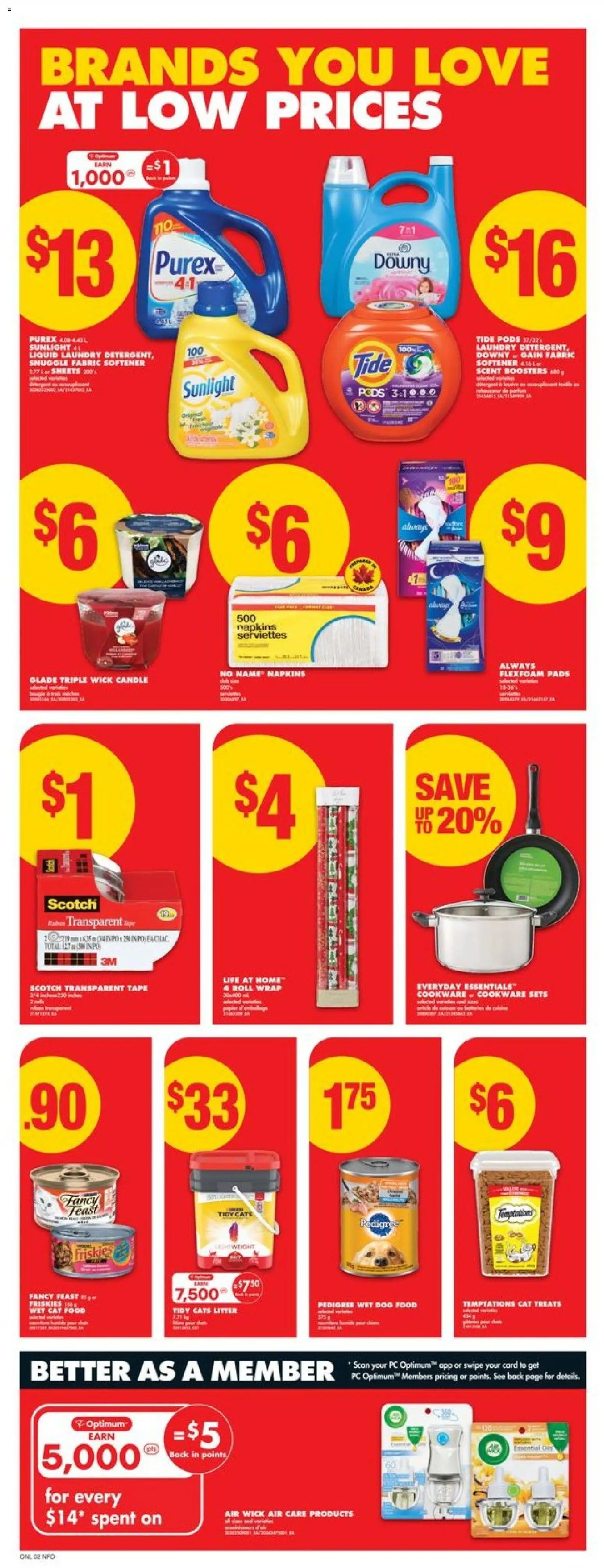 No Frills flyer valid from 27.11.2025 | Page: 7 | Products: PC, Fabric softener, Detergent