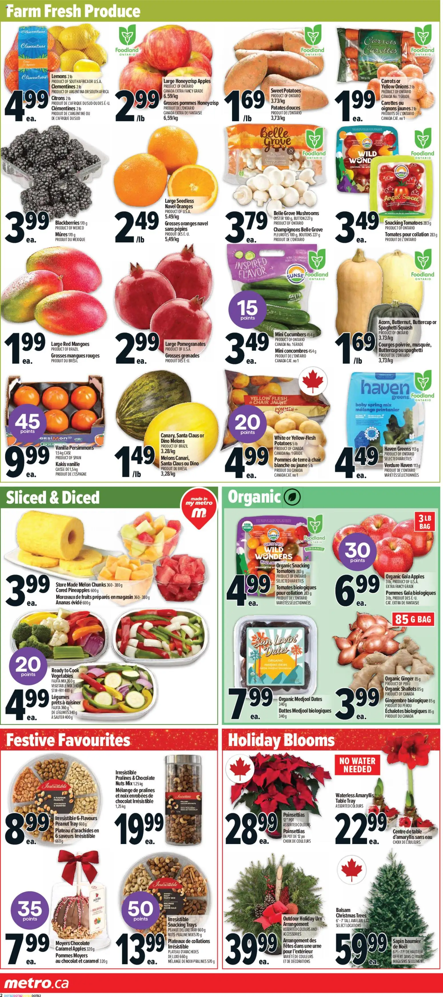 Metro flyer valid from 27.11.2025 | Page: 6 | Products: Nuts, Bag, Chocolate, Oranges