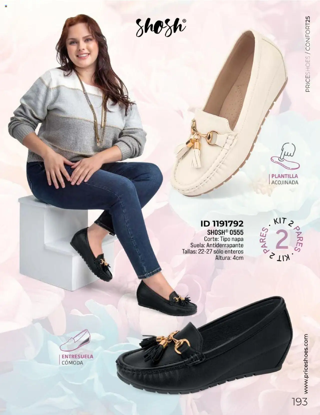 Nuevas ofertas de Price Shoes válidas en toda la República Mexicana desde el 10.02.2025. ¡Encuentra las mejores ofertas en Price Shoes catálogo Confort! | Página: 193