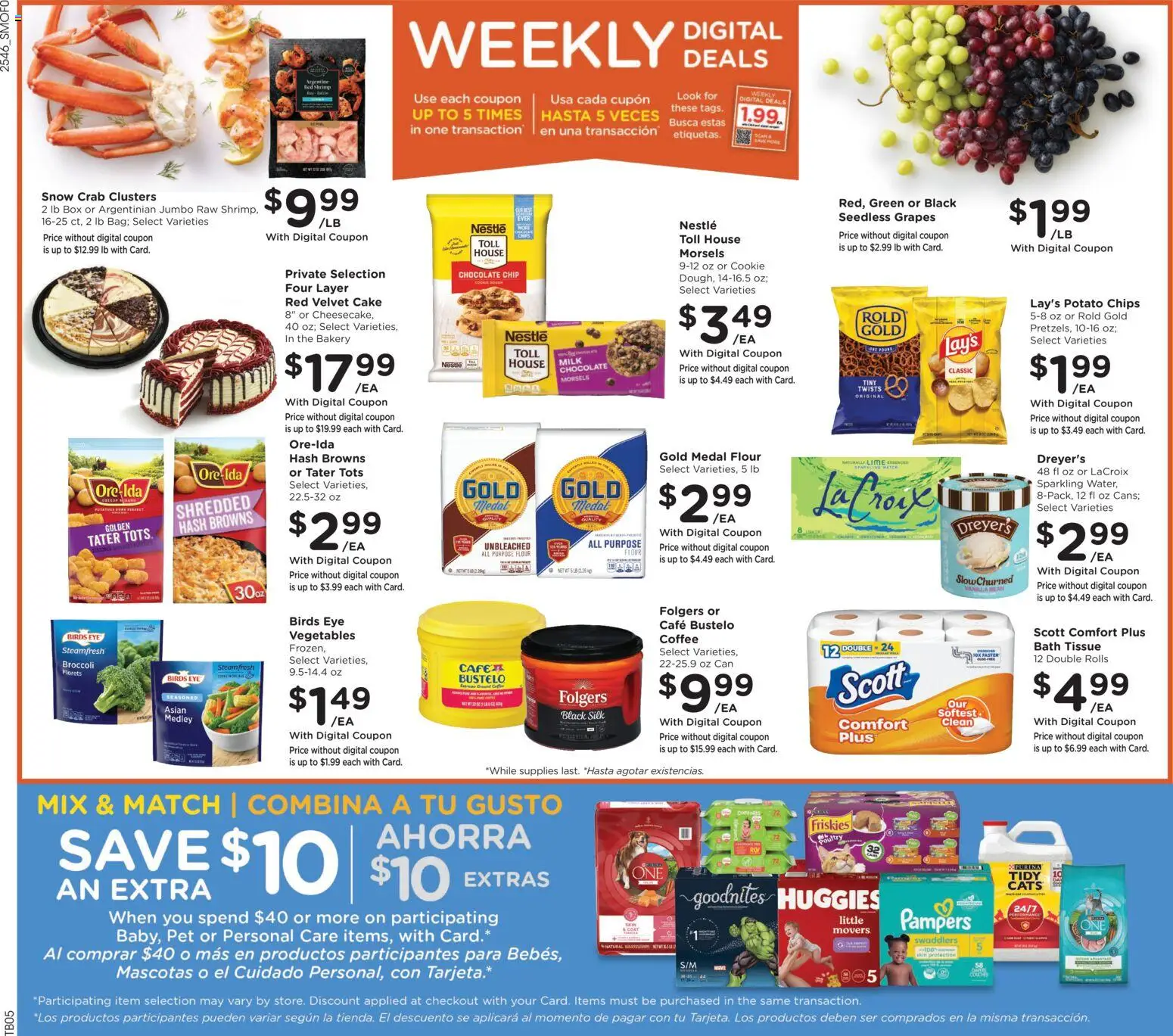 Smith's Weekly Ad - WY - valid from 17.12.2025 | Page: 2 | Products: Bath, Milk, Coffee, Poultry