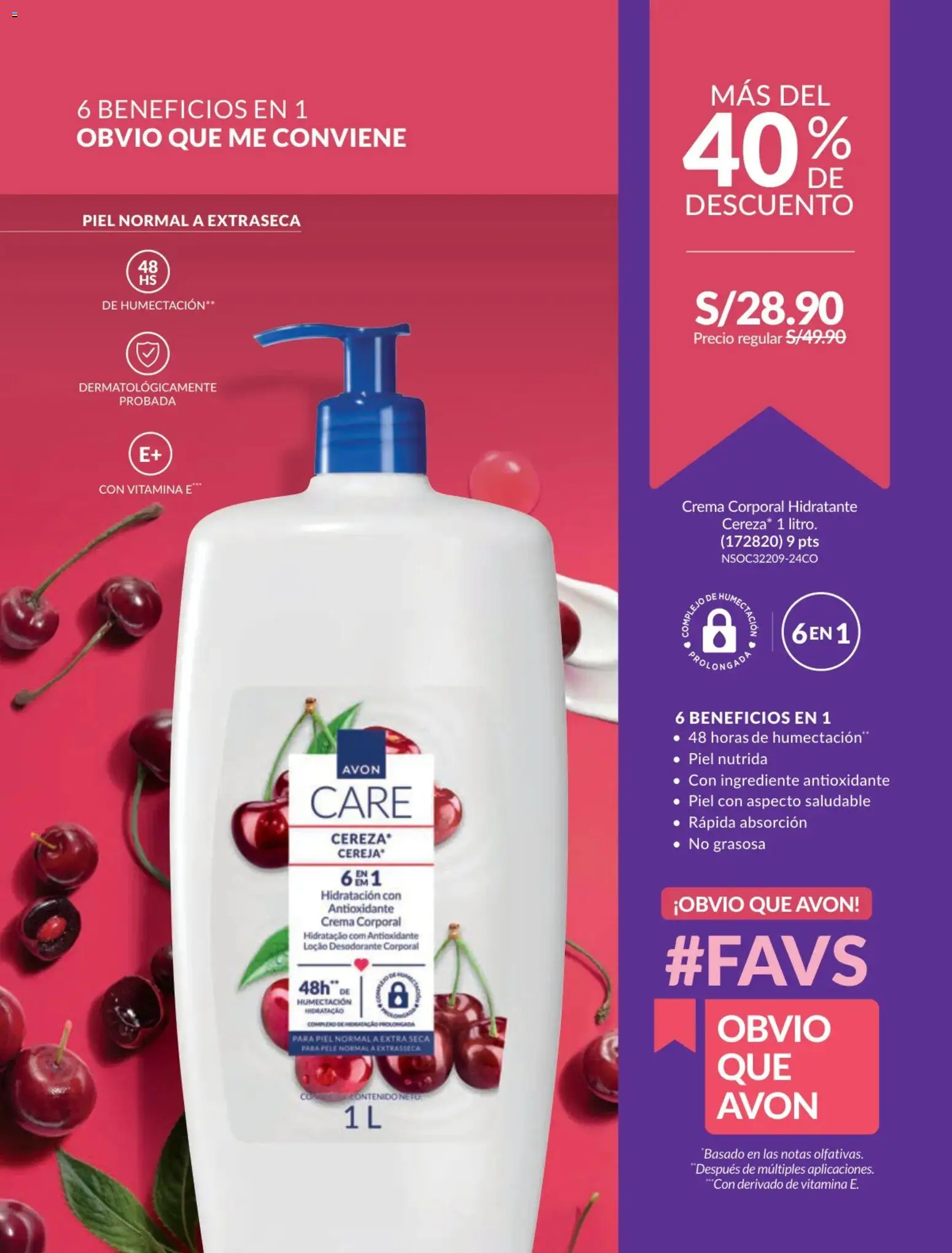 Catálogo Avon válido desde 31.01.2026 | Página: 123 | Productos: Desodorante, Crema