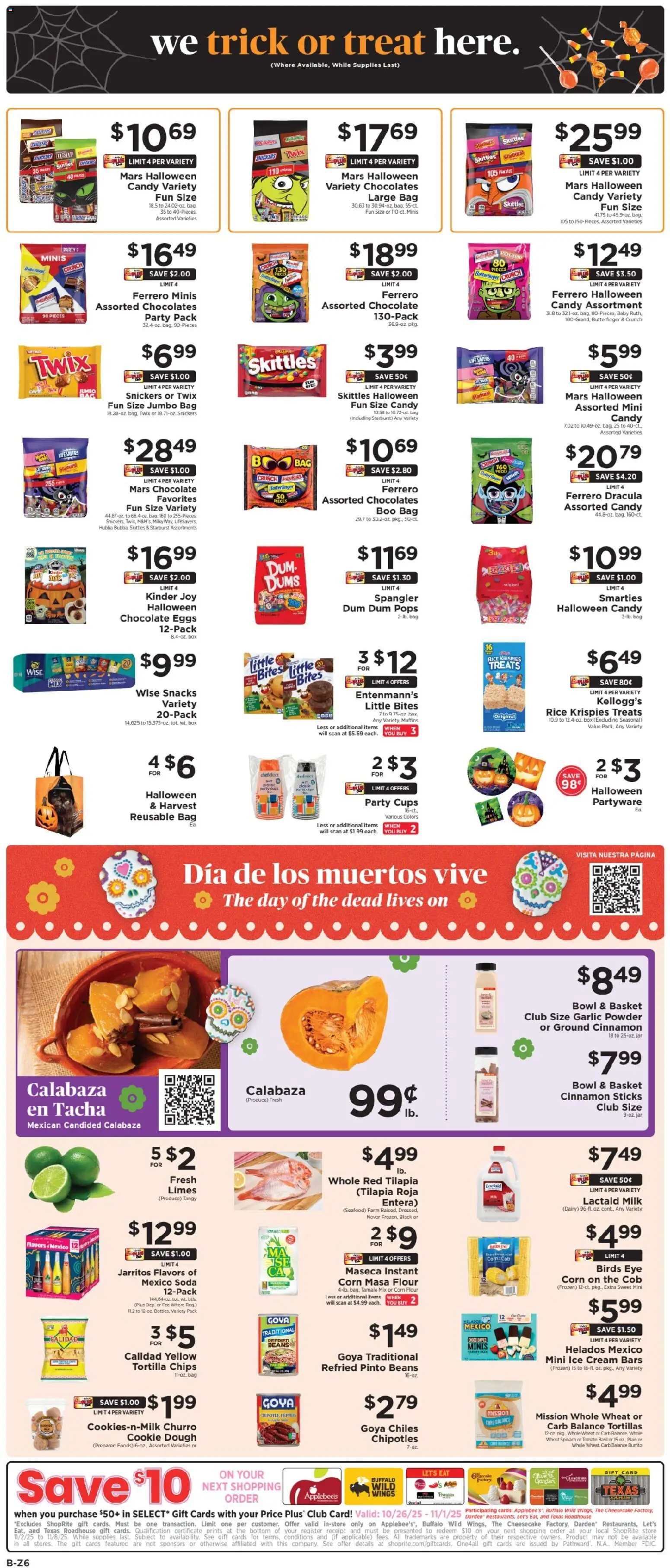 ShopRite Weekly Ad 2 - valid from 26.10.2025 | Page: 13 | Products: Powder, Milk, Chips, Cream