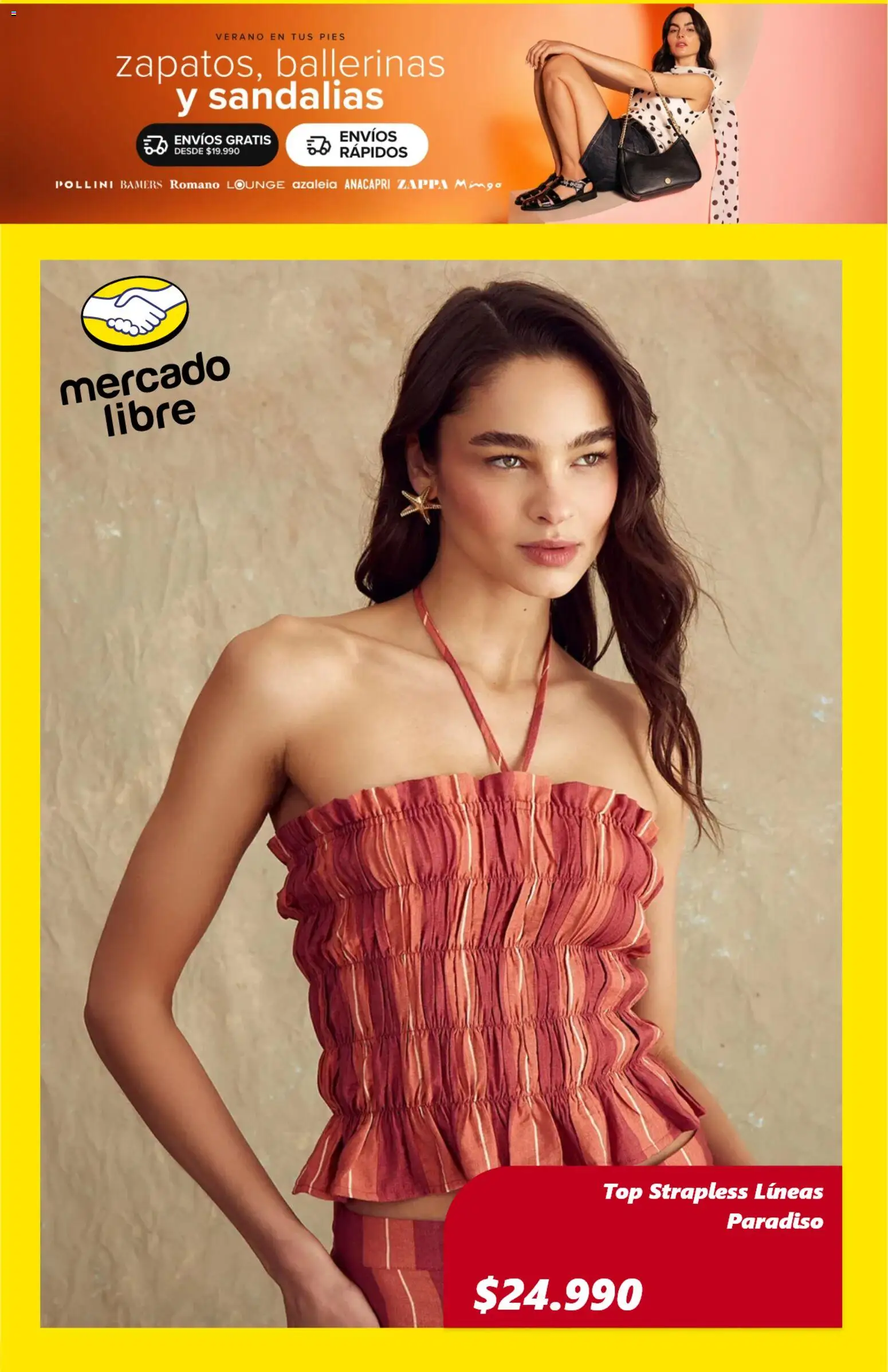 Mercado Libre ofertas  │ válido desde el 13.11.2025 | Página: 4 | Productos: Top, Sandalias