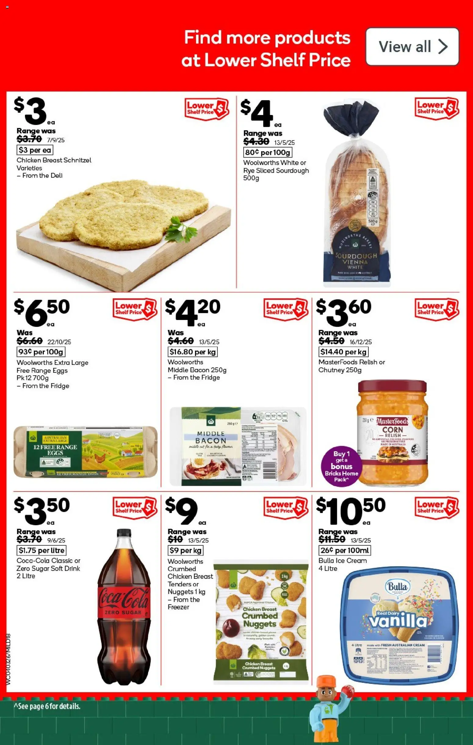 Woolworths catalogue - valid from 04.03.2026 | Page: 18 | Products: Dairy, Eggs, Ice cream, Freezer