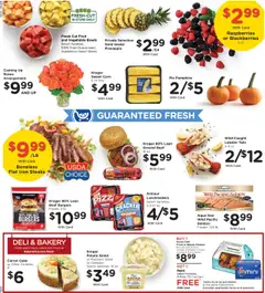 Baker's Weekly Ad - valid from 17.09.2025 | Page: 10 | Products: Beef, Pineapple, Carrot, Salad