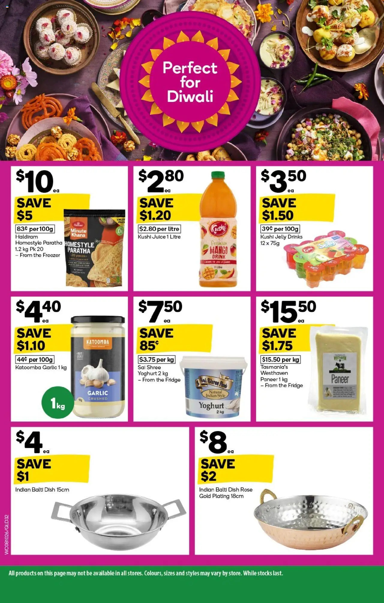 Woolworths catalogue - valid from 08.10.2025 | Page: 32 | Products: Juice, Mango, Fridge, Freezer
