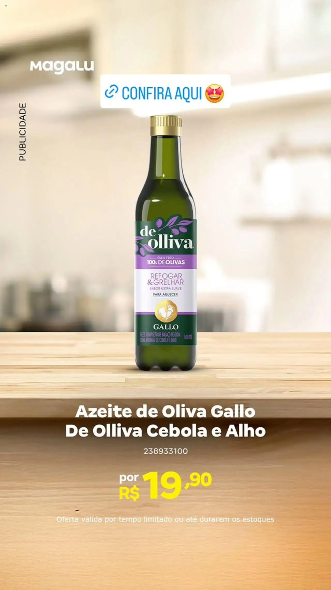 Magazine Luiza Folheto - válido de 03.10.2025 | Página: 3 | Produtos: Alho, Cebola, Óleo, Azeite