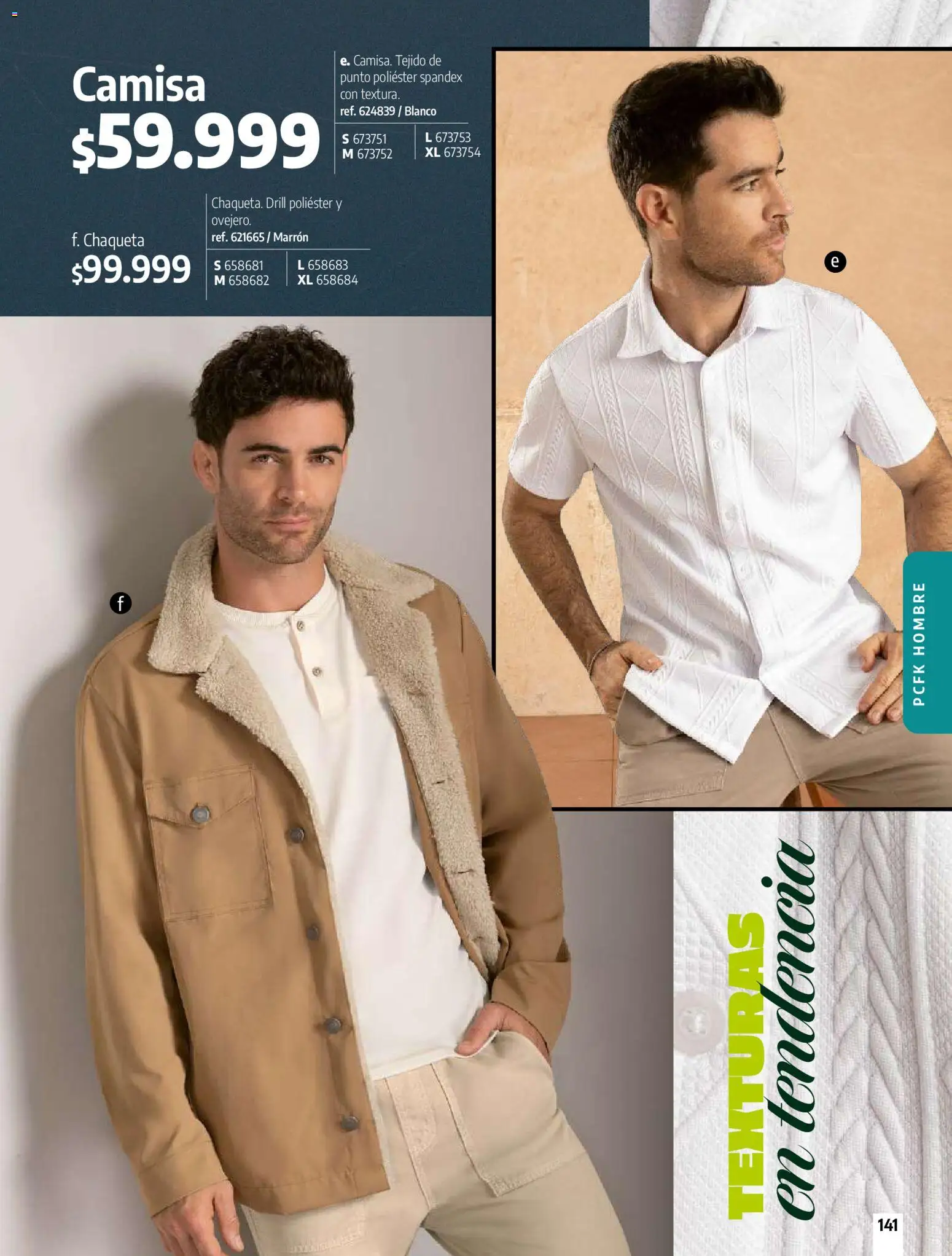 Pacifika revista - valida desde el 01.02.2026 | Página: 141 | Productos: Camisa, Chaqueta