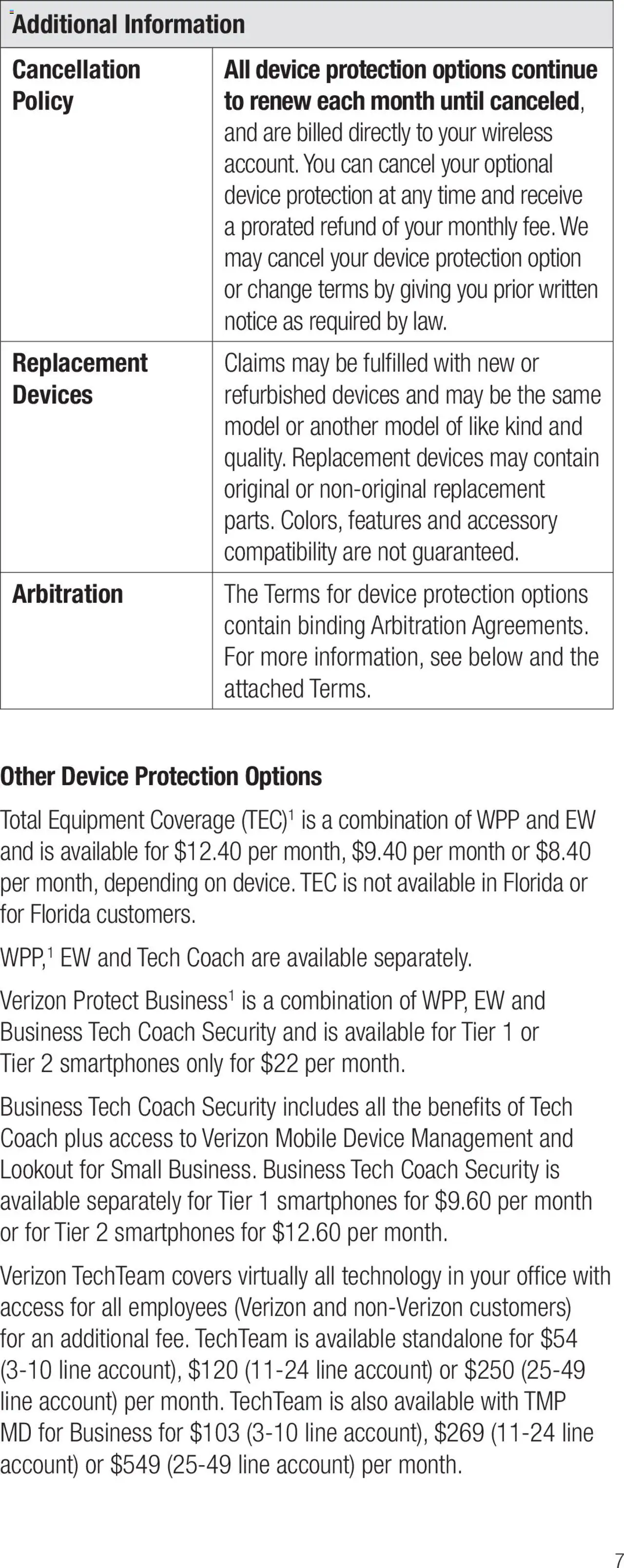 Verizon Total Mobile Protection: For New York customers only - valid from 13.03.2025 | Page: 7