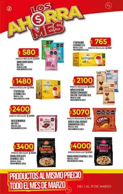 Vista previa Supermercado DIA Ofertas válido desde el 11.03.2026 | Página: 33 | Productos: Copos, Leche, Chocolate, Té