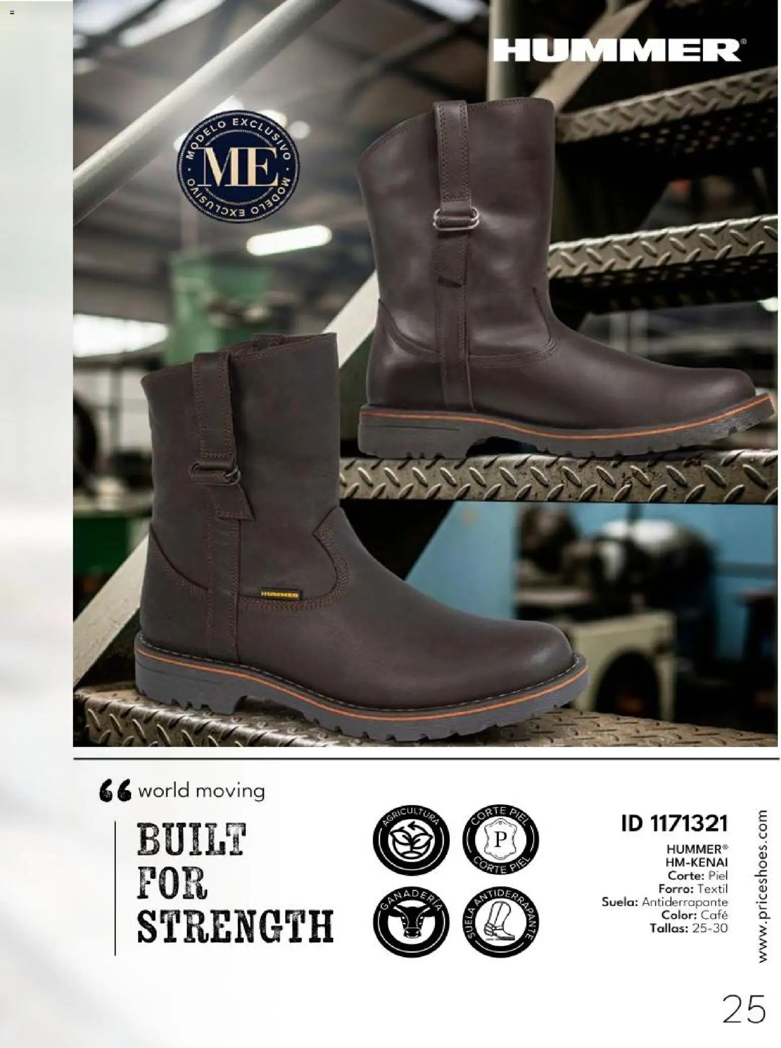 Nuevas ofertas de Price Shoes válidas en toda la República Mexicana desde el 30.12.2025. ¡Encuentra las mejores ofertas en Price Shoes catálogo Trabajo y Servicio! | Página: 25 | Productos: Café