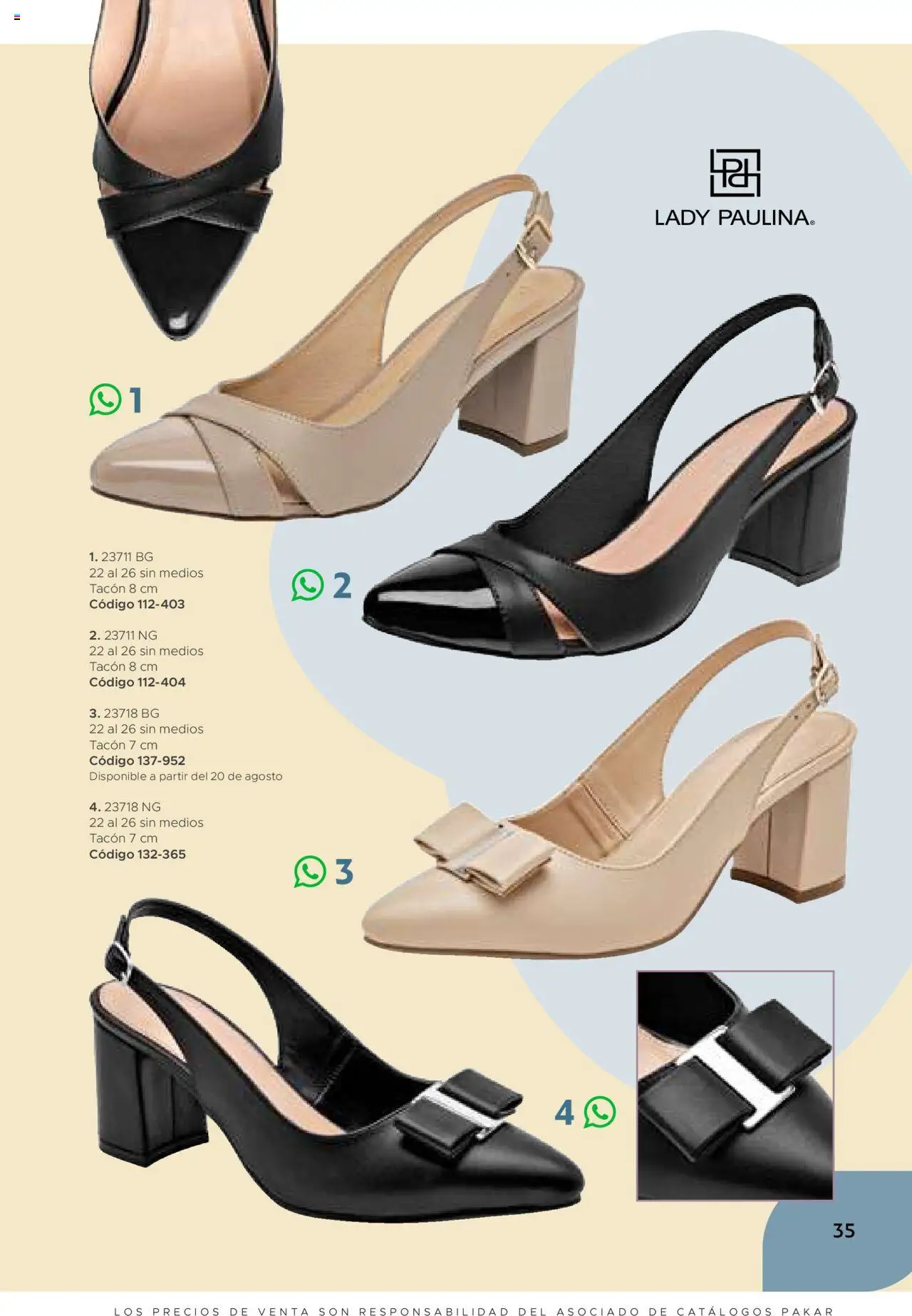 Nuevas ofertas de SC Pakar válidas en toda la República Mexicana desde el 24.07.2025. ¡Encuentra las mejores ofertas en SC Pakar Catálogo Mujer otoño / invierno! | Página: 35