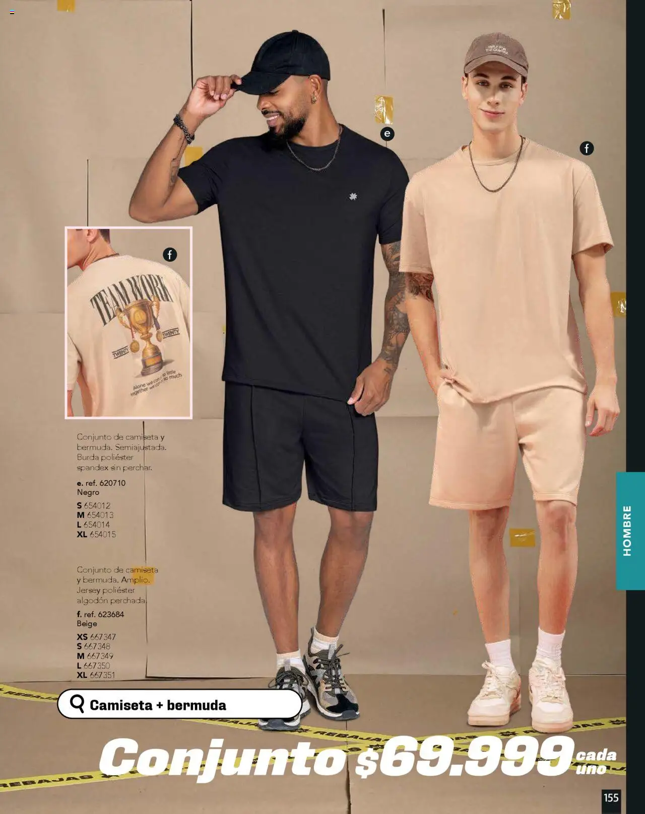 Pacifika revista - valida desde el 16.06.2025 | Página: 173 | Productos: Algodón, Bermuda, Camiseta, Conjunto