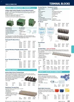 Preview of Jaycar Engineering & Scientific Catalogue 2025/2026  - valid from 09.07.2025 | Page: 283 | Products: Fence, Suit, Pc, Connector