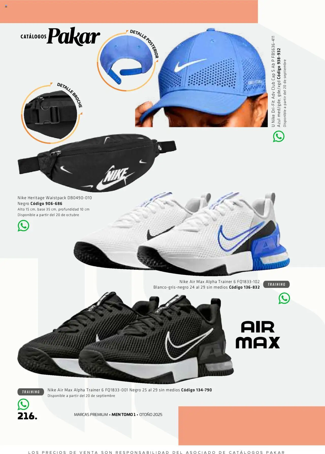 Nuevas ofertas de SC Pakar válidas en toda la República Mexicana desde el 29.08.2025. ¡Encuentra las mejores ofertas en SC Pakar - Catálogo Otoño Men Tomo 1! | Página: 216
