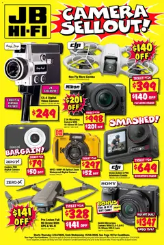 Preview of JB Hi-Fi Camera Sellout - valid from 02.04.2026