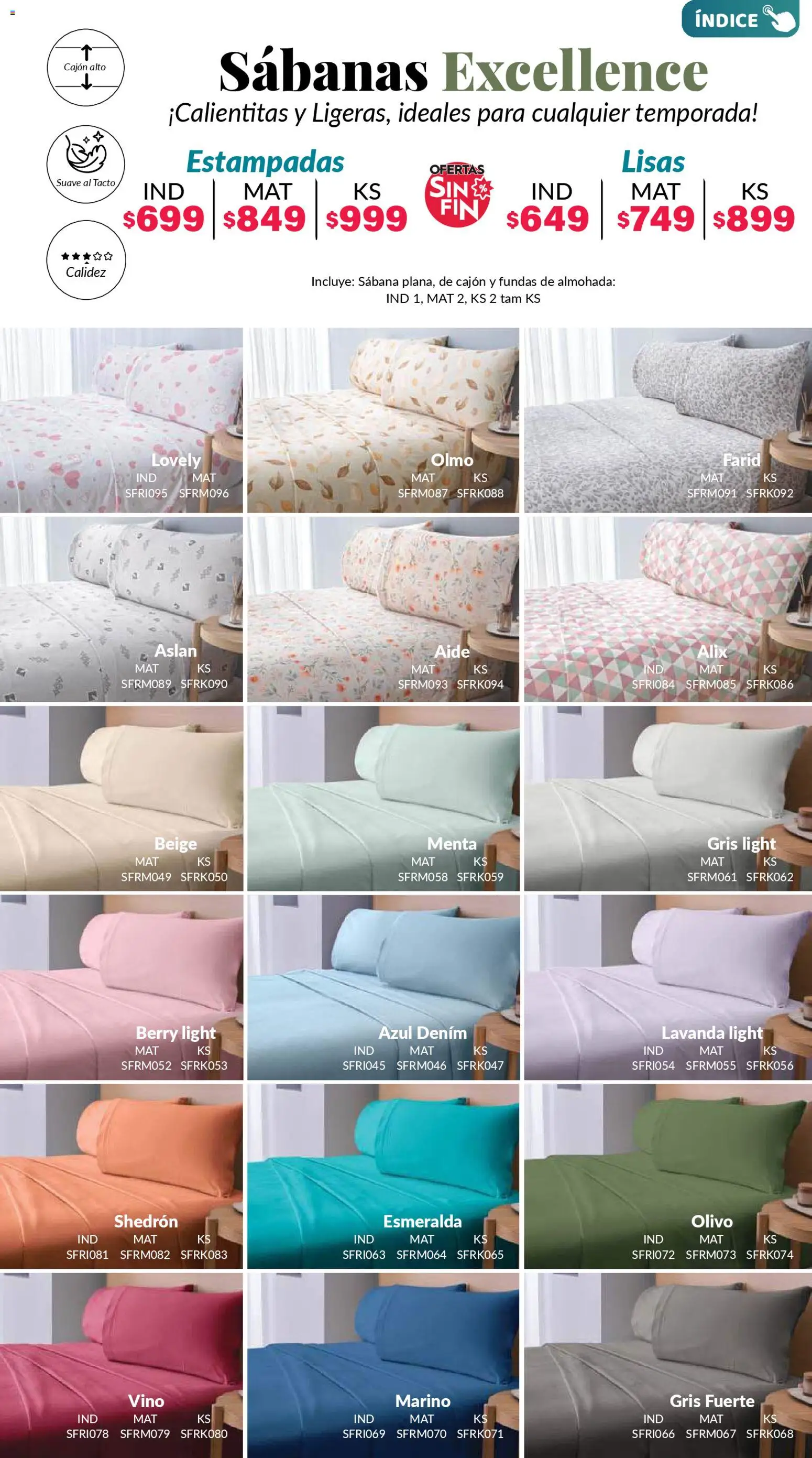 Nuevas ofertas de Colchas Concord válidas en toda la República Mexicana desde el 01.11.2025. ¡Encuentra las mejores ofertas en Colchas Concord Buen Fin! | Página: 185 | Productos: Almohada, Vino, Sabanas