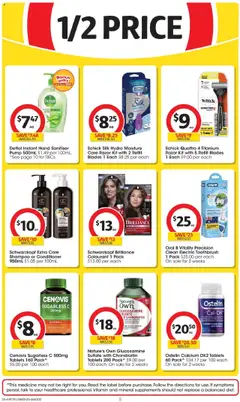 Coles catalogue - valid from 06.08.2025 | Page: 5 | Products: Shampoo, Conditioner, Tablets, Electric toothbrush