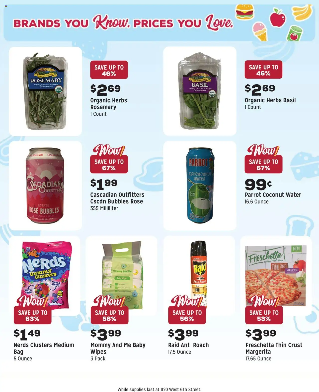 Grocery Outlet Weekly Ad - CA - valid from 20.08.2025 | Page: 4 | Products: Water