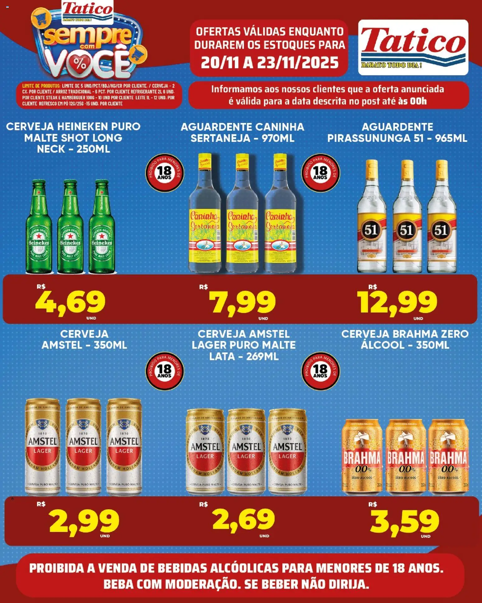 Tatico Folheto - válido de 24.11.2025 | Página: 37 | Produtos: Refresco, Cerveja, Cerveja Heineken, Hambúrguer