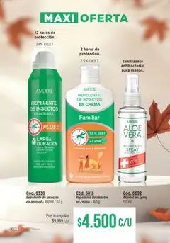Vista previa Amodil - Campaña 8 válido desde el 08.04.2026 | Página: 102 | Productos: Repelente, Sanitizante, Crema