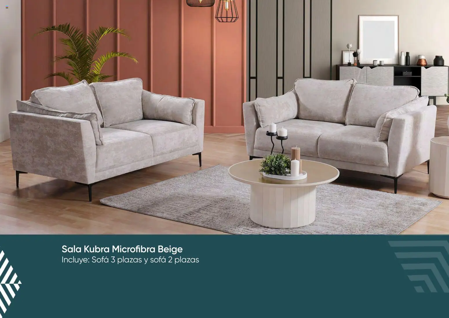 Nuevas ofertas de Muebles Dico válidas en toda la República Mexicana desde el 05.01.2026. ¡Encuentra las mejores ofertas en Muebles Dico catálogo Roma Condesa! | Página: 27 | Productos: Sofá