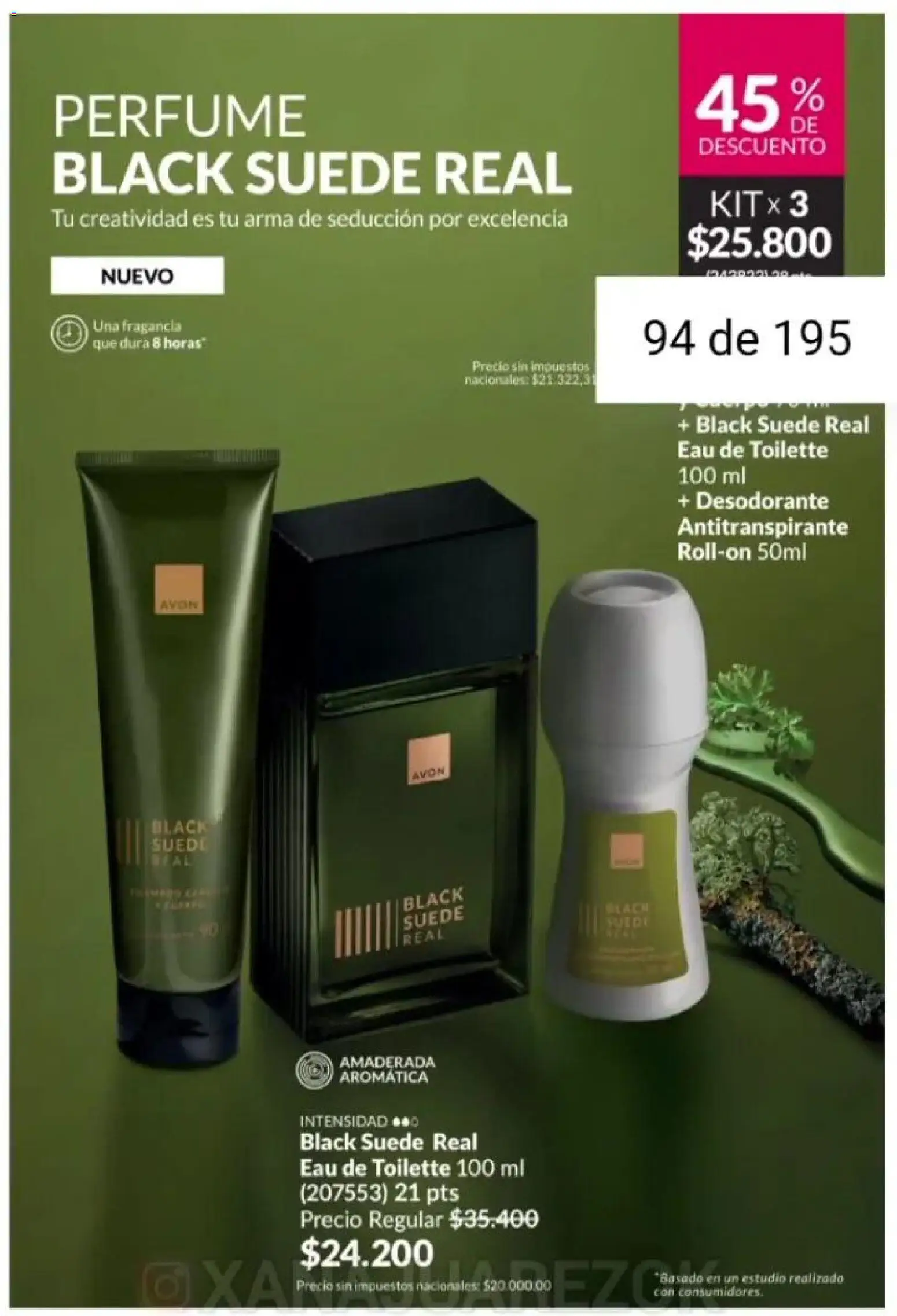 Catálogo AVON Campaña 1/2026 │ válido desde el 01.01.2026 | Página: 85 | Productos: Perfume, Fragancia, Desodorante, Antitranspirante