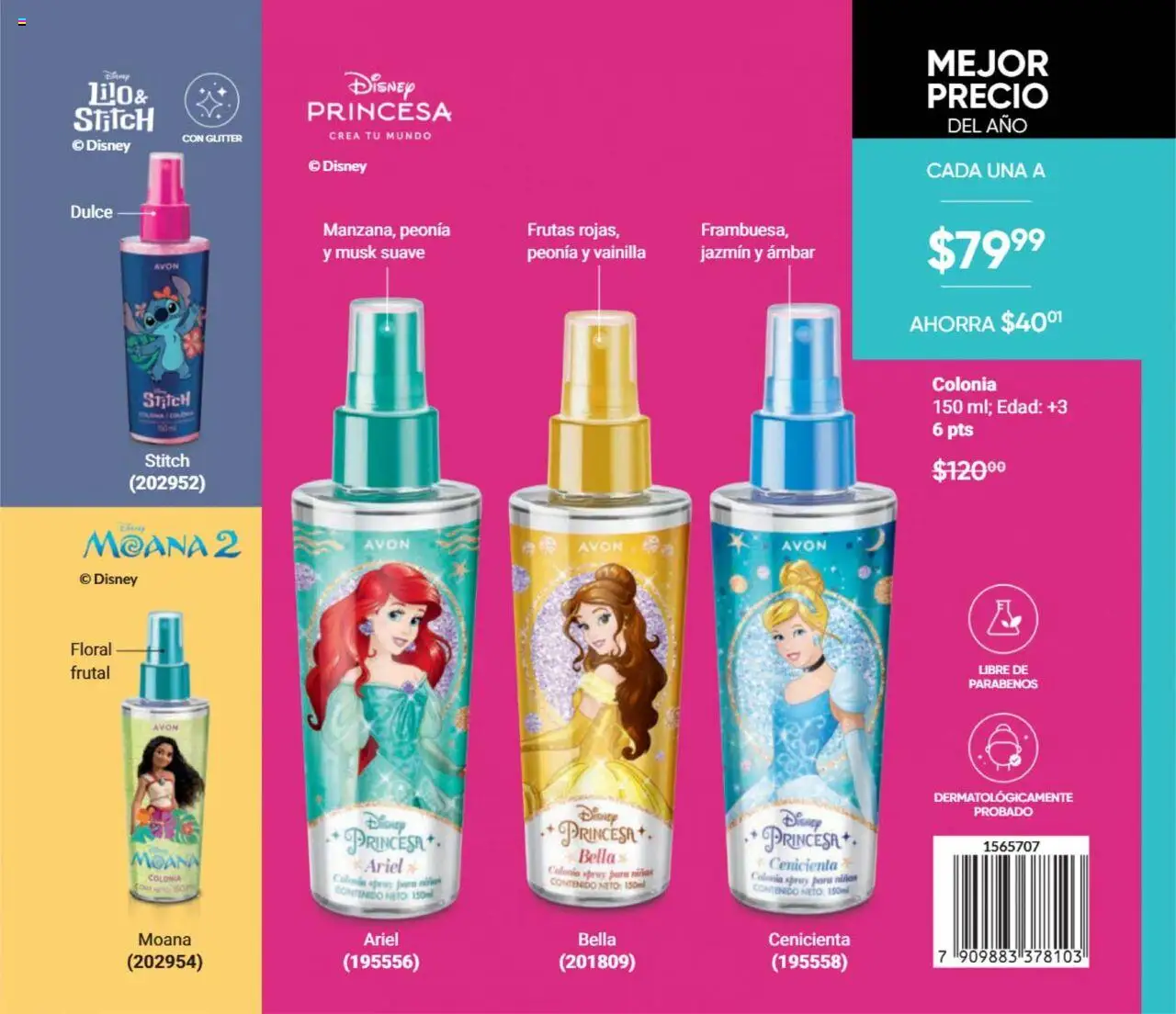 Nuevas ofertas de AVON válidas en toda la República Mexicana desde el 09.10.2025. ¡Encuentra las mejores ofertas en AVON - Casa & Estilo 16 2025! | Página: 202 | Productos: Glitter