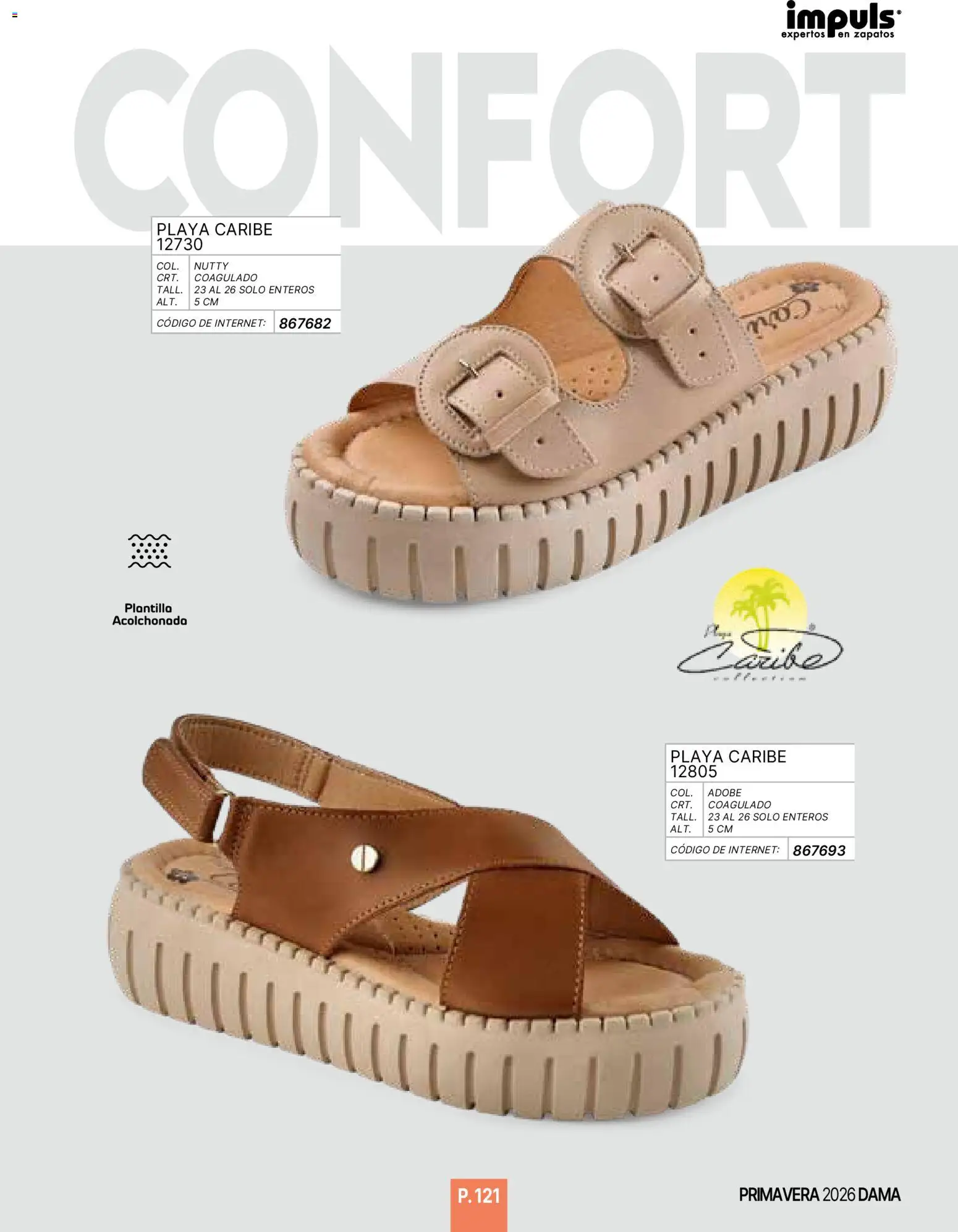 Nuevas ofertas de Impuls válidas en toda la República Mexicana desde el 01.01.2026. ¡Encuentra las mejores ofertas en Impuls catálogo Primavera! | Página: 123 | Productos: Zapatos