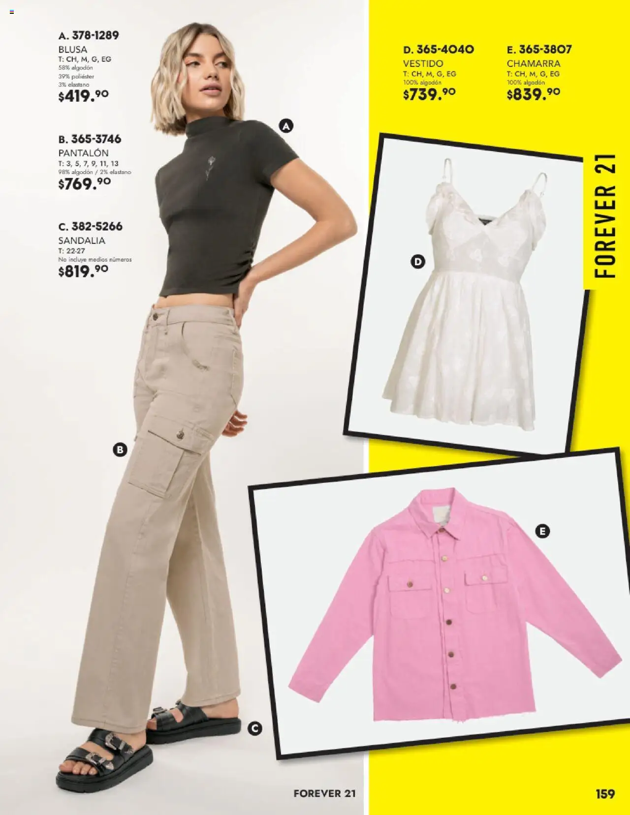Nuevas ofertas de Andrea válidas en toda la República Mexicana desde el 09.10.2025. ¡Encuentra las mejores ofertas en Andrea - Catálogo Forever 21! | Página: 10 | Productos: Blusa, Chamarra, Algodón, Vestido