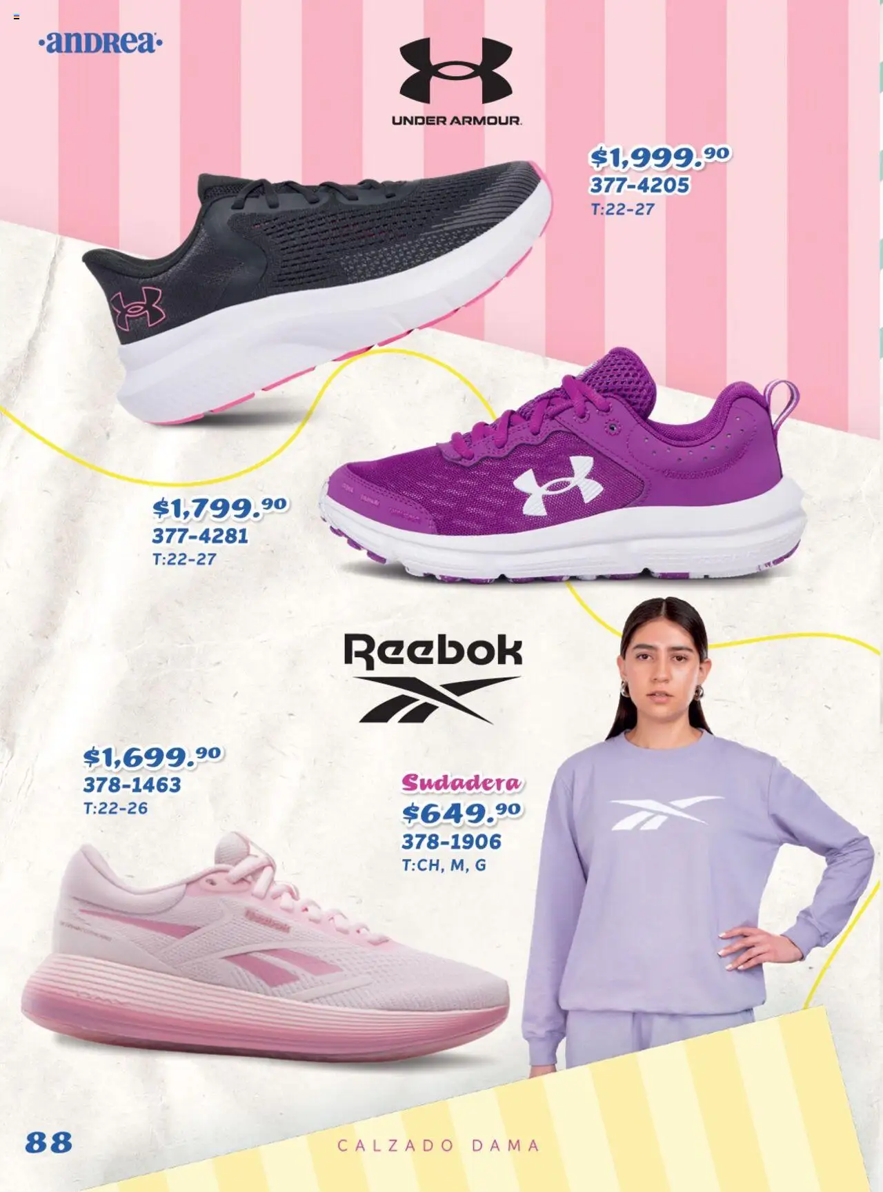 Nuevas ofertas de Andrea válidas en toda la República Mexicana desde el 27.04.2025. ¡Encuentra las mejores ofertas en Andrea catálogo Avence de Verano! | Página: 88 | Productos: Sudadera