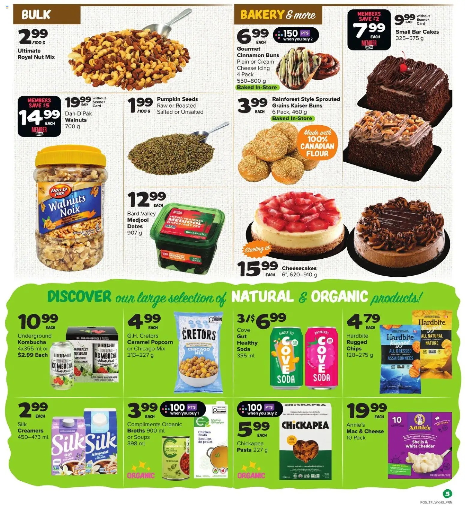 Thrifty Foods flyer valid from 19.02.2026 | Page: 6 | Products: Pasta, Chips, Bakery, Chicken