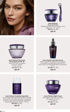 Preview of Avon weekly ads valid from 14.01.2026 | Page: 62 | Products: Night Cream, Mask, Cream
