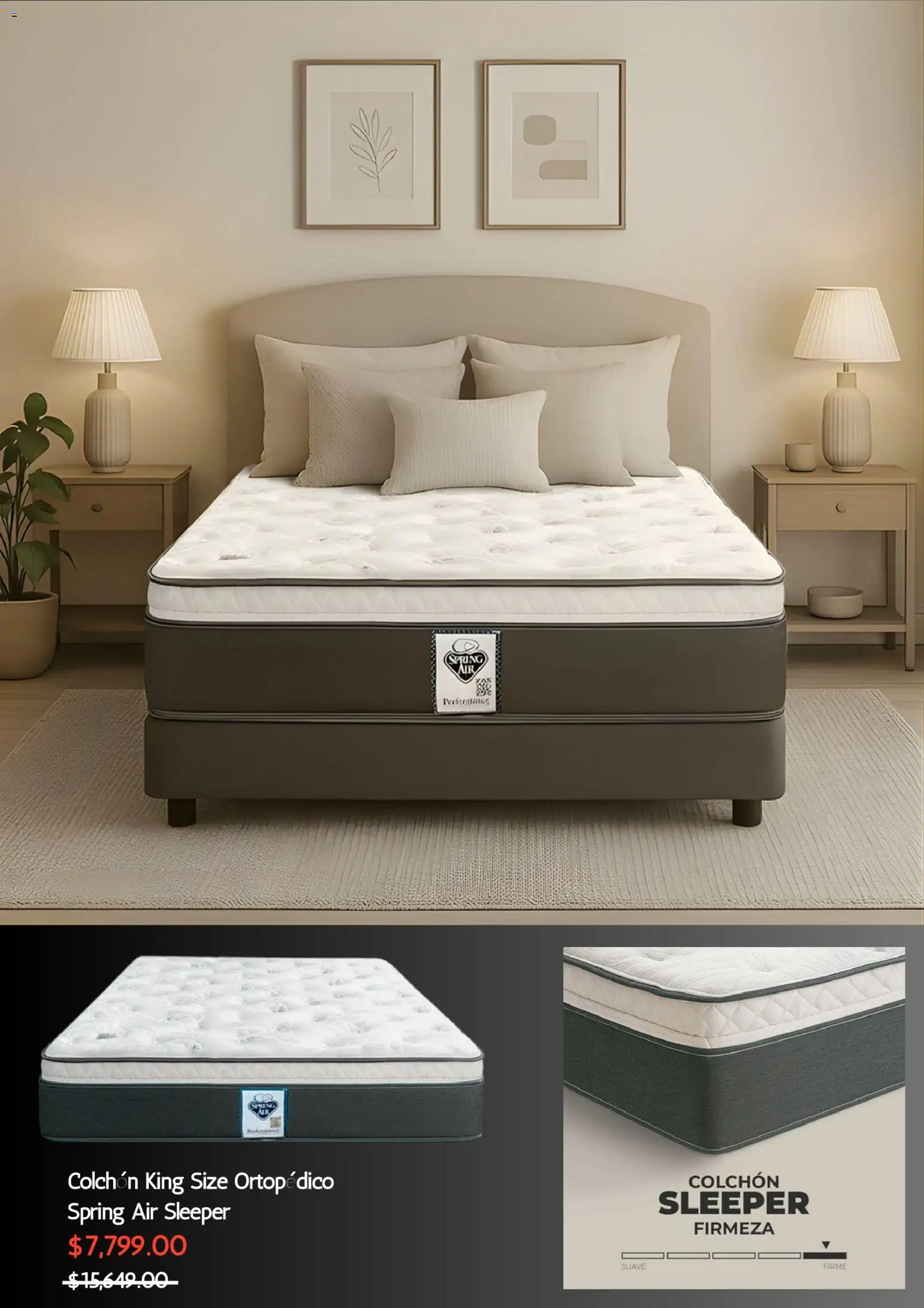 Nuevas ofertas de Bodega Aurrerá válidas en toda la República Mexicana desde el 25.11.2025. ¡Encuentra las mejores ofertas en Bodega Aurrerá Cyber Monday! | Página: 4 | Productos: Colchón