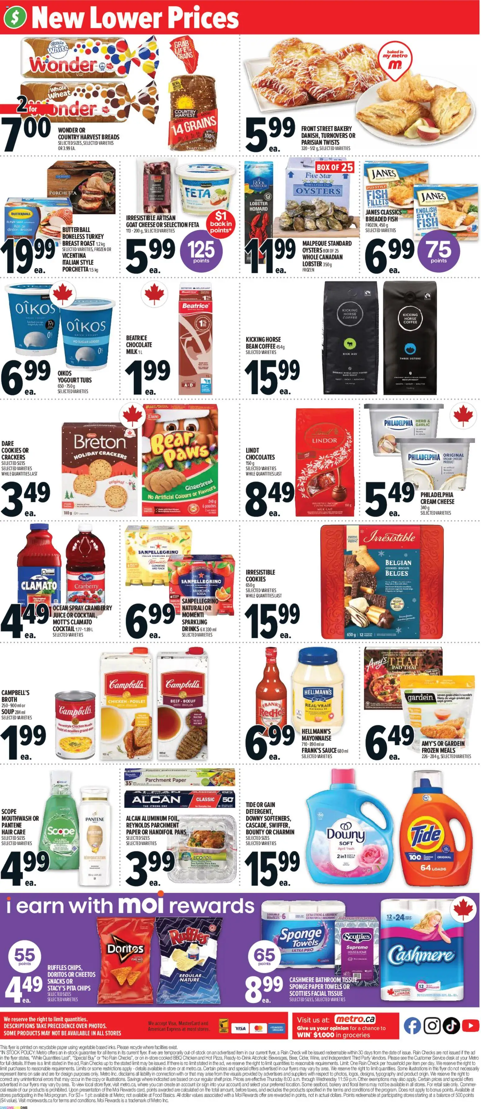 Metro flyer valid from 18.12.2025 | Page: 5 | Products: Cream, Turkey, Juice, Chicken