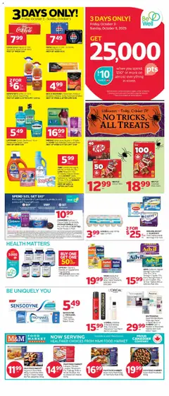 Preview of Rexall weekly flyer / circulaire from shop Rexall valid from 03.10.2025