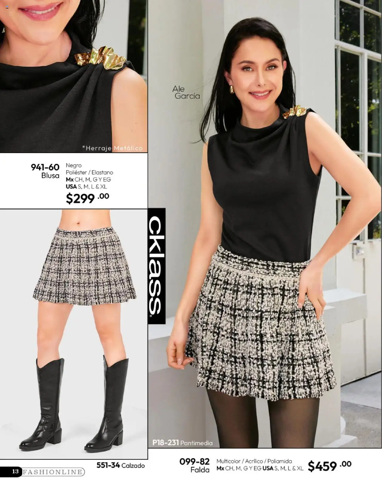 Nuevas ofertas de Cklass válidas en toda la República Mexicana desde el 16.09.2025. ¡Encuentra las mejores ofertas en Cklass - Catálogo Invierno! | Página: 14 | Productos: Blusa, Falda