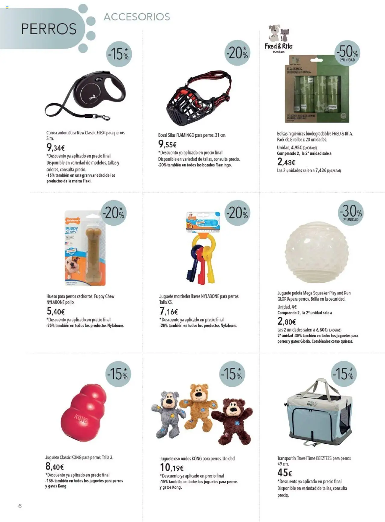 Nuevas ofertas de El Corte Inglés válidas en toda la República Mexicana desde el 01.10.2025. ¡Encuentra las mejores ofertas en El Corte Inglés - Catálogo Mascotas Octubre! | Página: 6 | Productos: Pelota