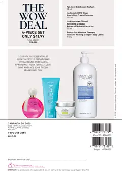 Preview of Bonus-Size Moisture Therapy Intensive Healing & Repair Body Lotion, 1 litre from shop Avon valid from 20.11.2025 | Page: 164 | Products: Cream, Body lotion