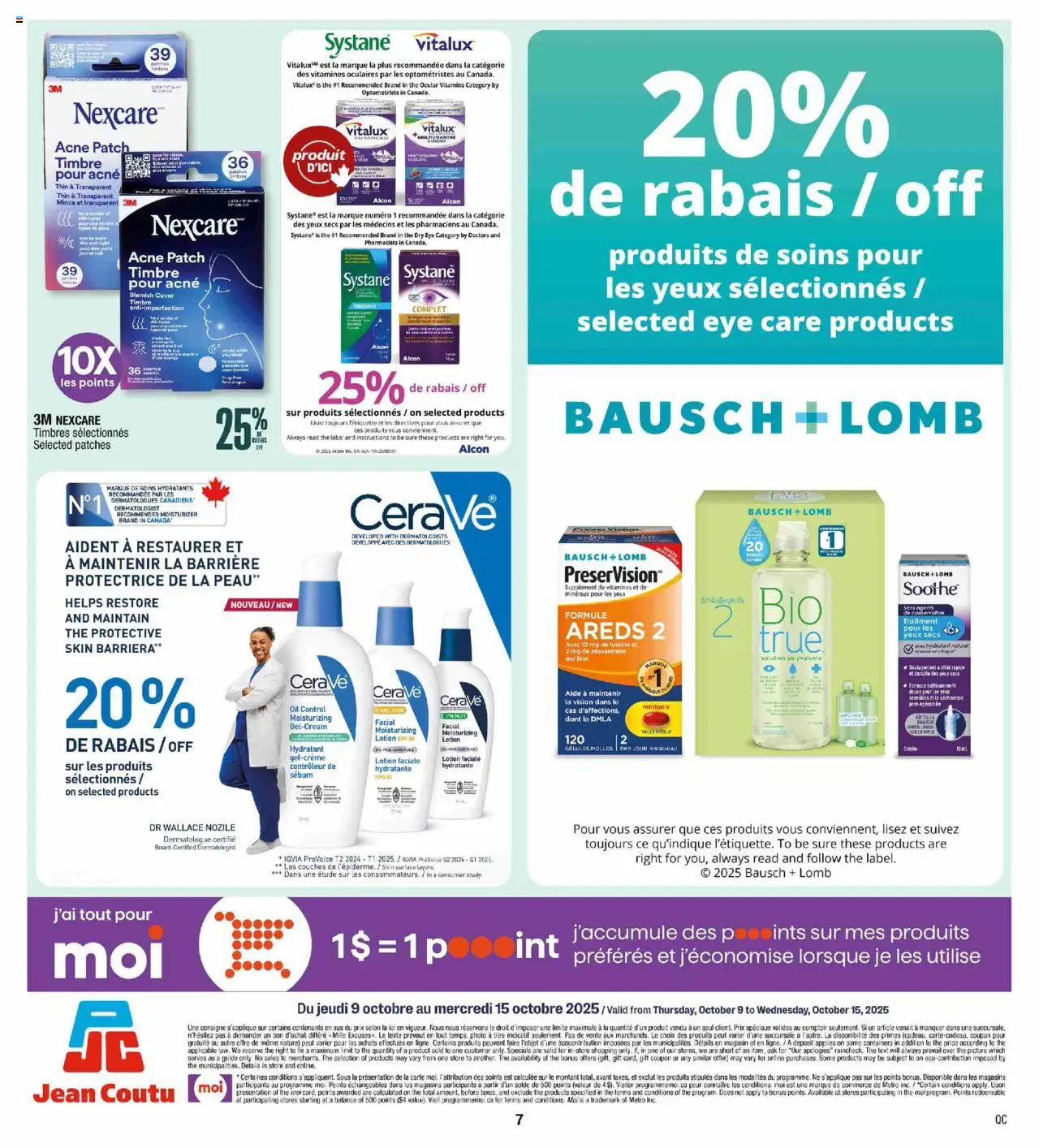 Jean Coutu flyer valid from 09.10.2025 | Page: 7 | Products: Oil