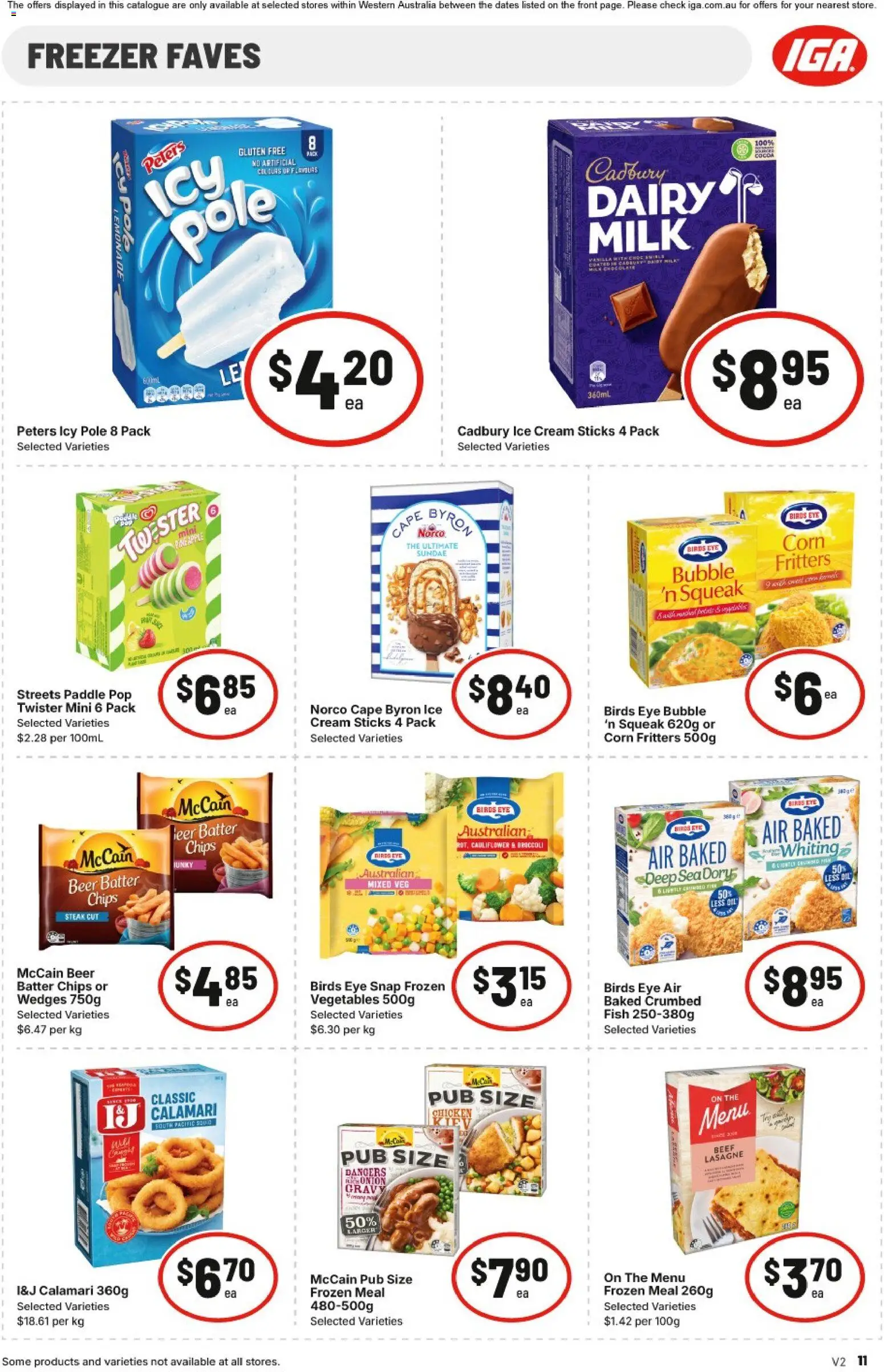 IGA catalogue - valid from 31.12.2025 | Page: 11 | Products: Coffee, Juice, Moccona, Nescafe