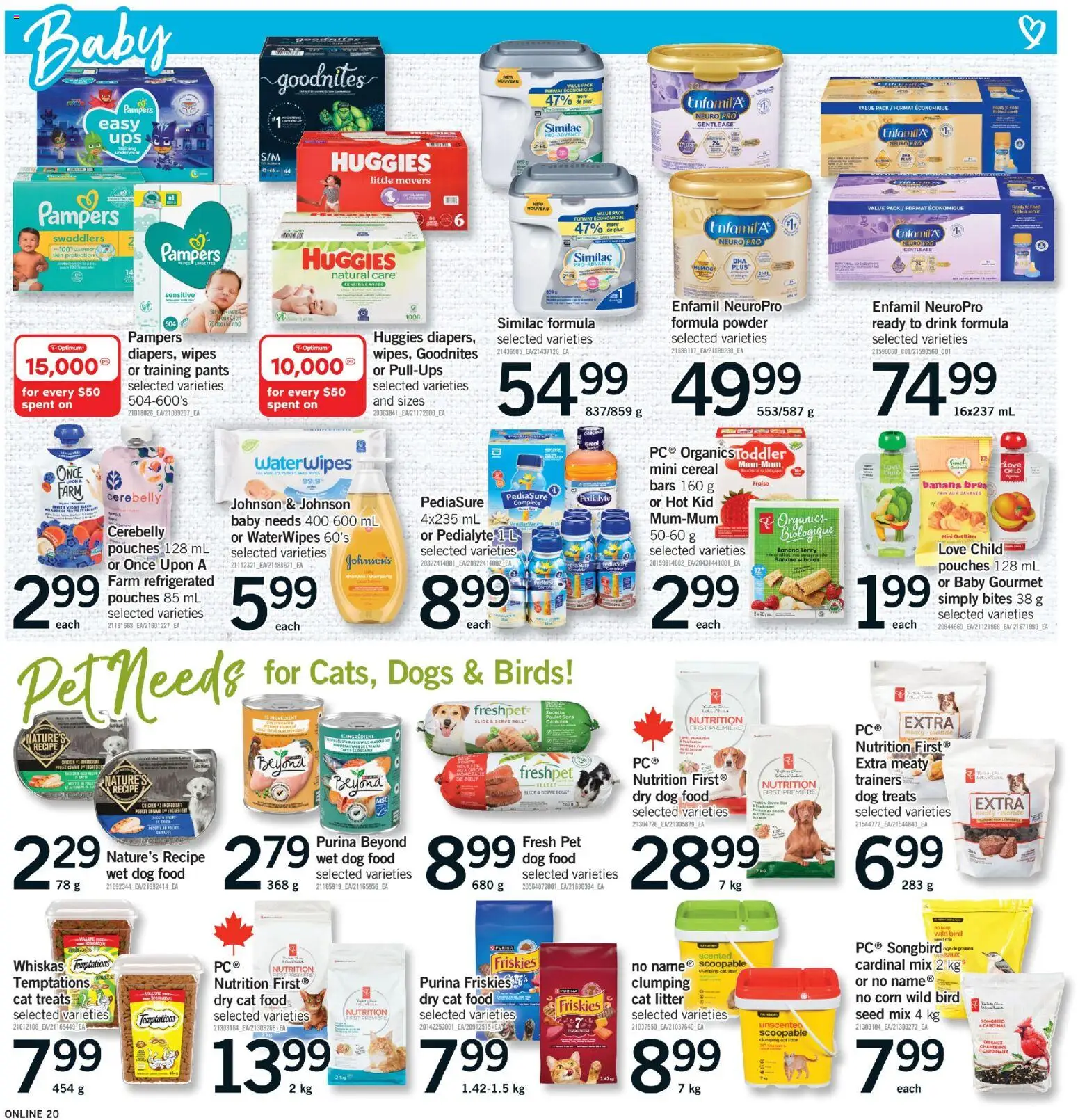 Fortinos flyer valid from 19.03.2026 | Page: 19 | Products: Powder, Pants, Underwear