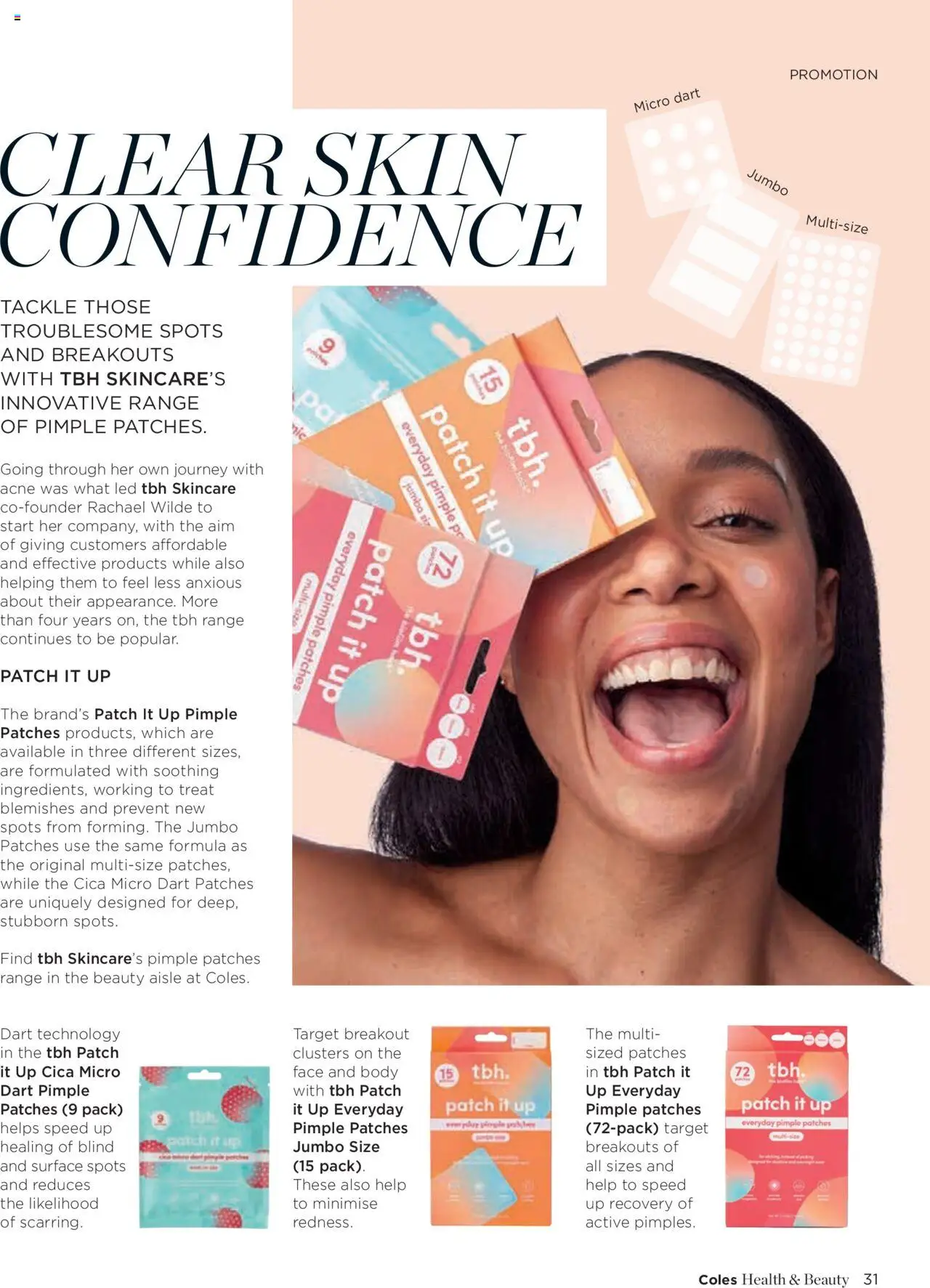 Coles catalogue - valid from 06.01.2025 | Page: 31 | Products: Acne