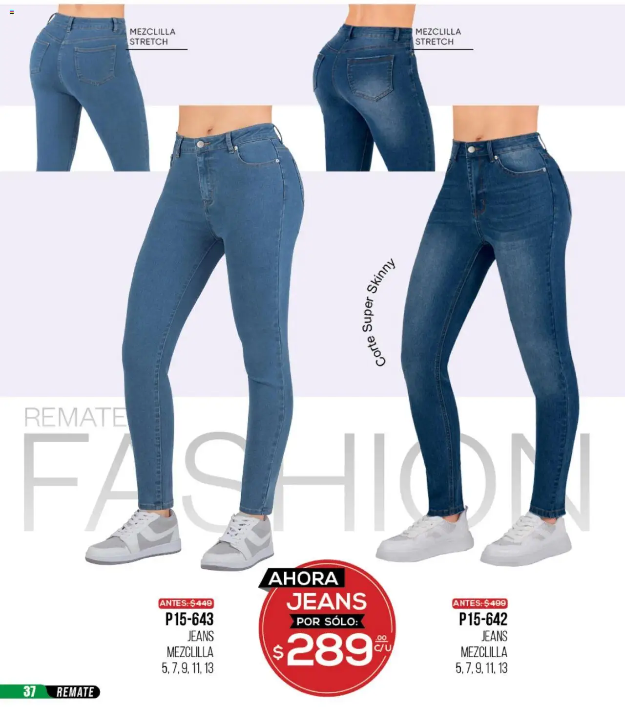 Nuevas ofertas de Cklass válidas en toda la República Mexicana desde el 13.08.2025. ¡Encuentra las mejores ofertas en Cklass - Catálogo Remate Total Ropa! | Página: 38