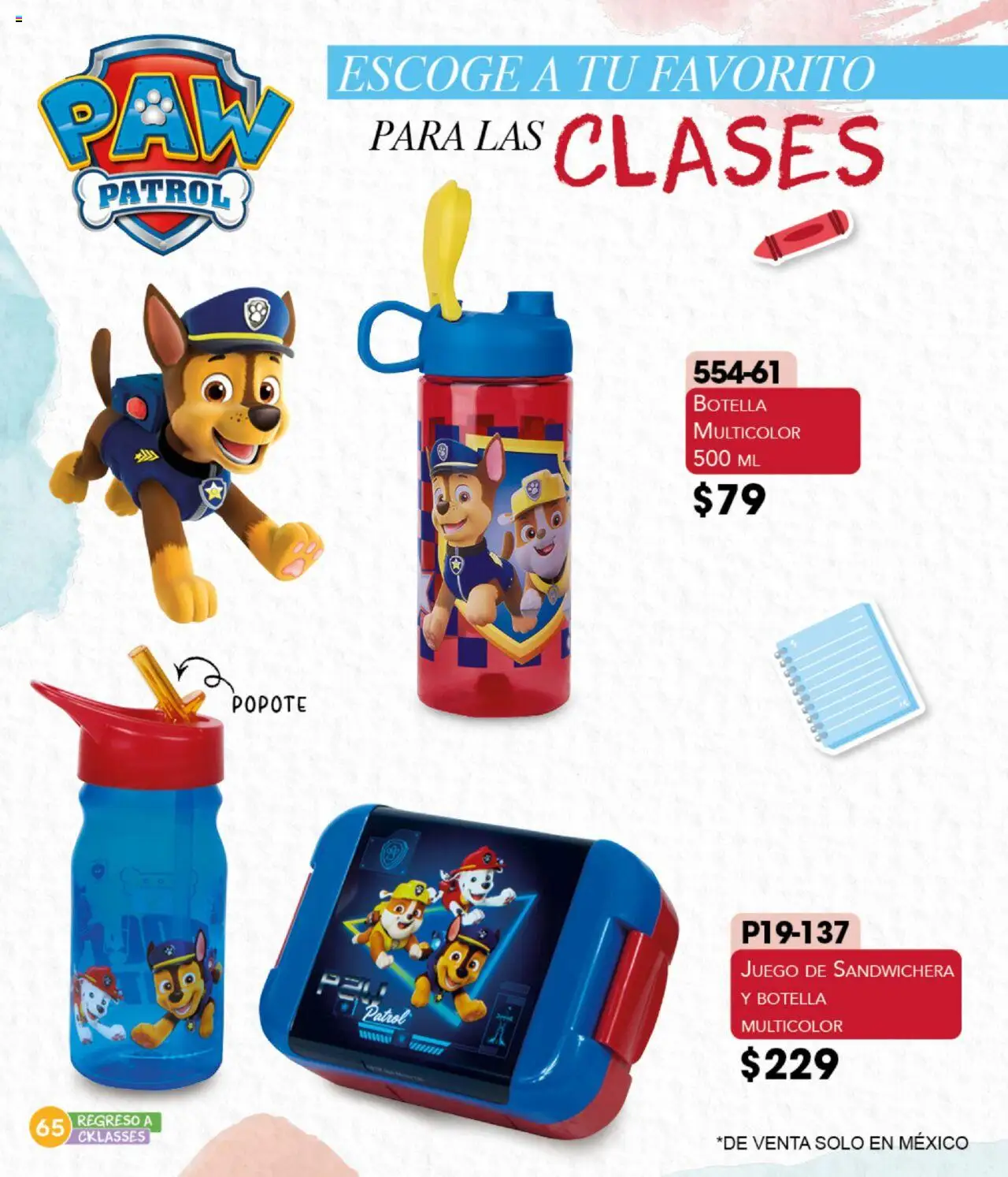 Nuevas ofertas de Cklass válidas en toda la República Mexicana desde el 18.08.2025. ¡Encuentra las mejores ofertas en Cklass - Catálogo Regreso a Clases! | Página: 66 | Productos: Sandwichera, Juego, Botella