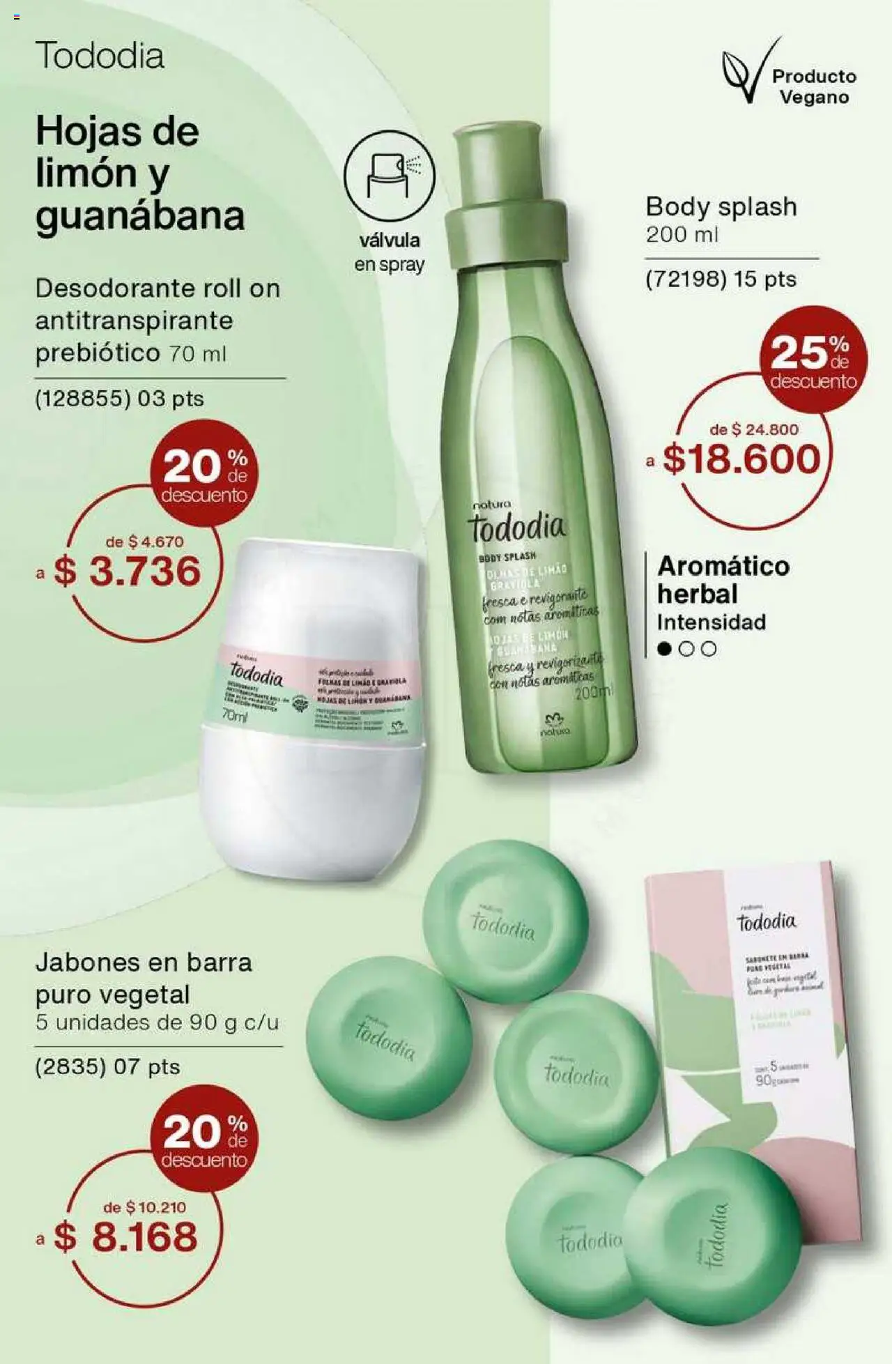 Catálogo Natura Ciclo 6 │ válido desde el 03.04.2025 | Página: 172 | Productos: Body, Desodorante, Antitranspirante, Limón
