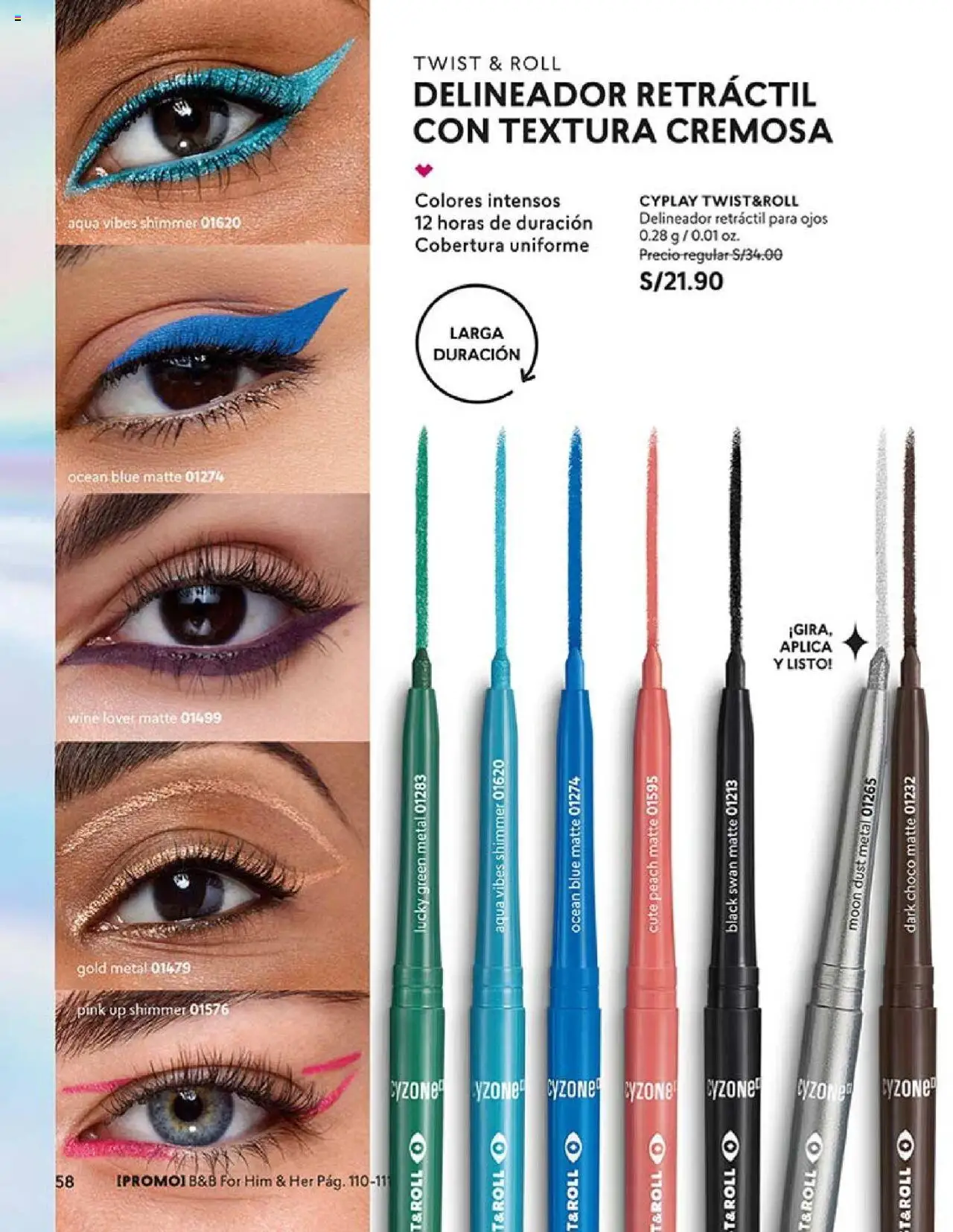 Catálogo CyZone válido desde 27.05.2025 | Página: 58 | Productos: Delineador
