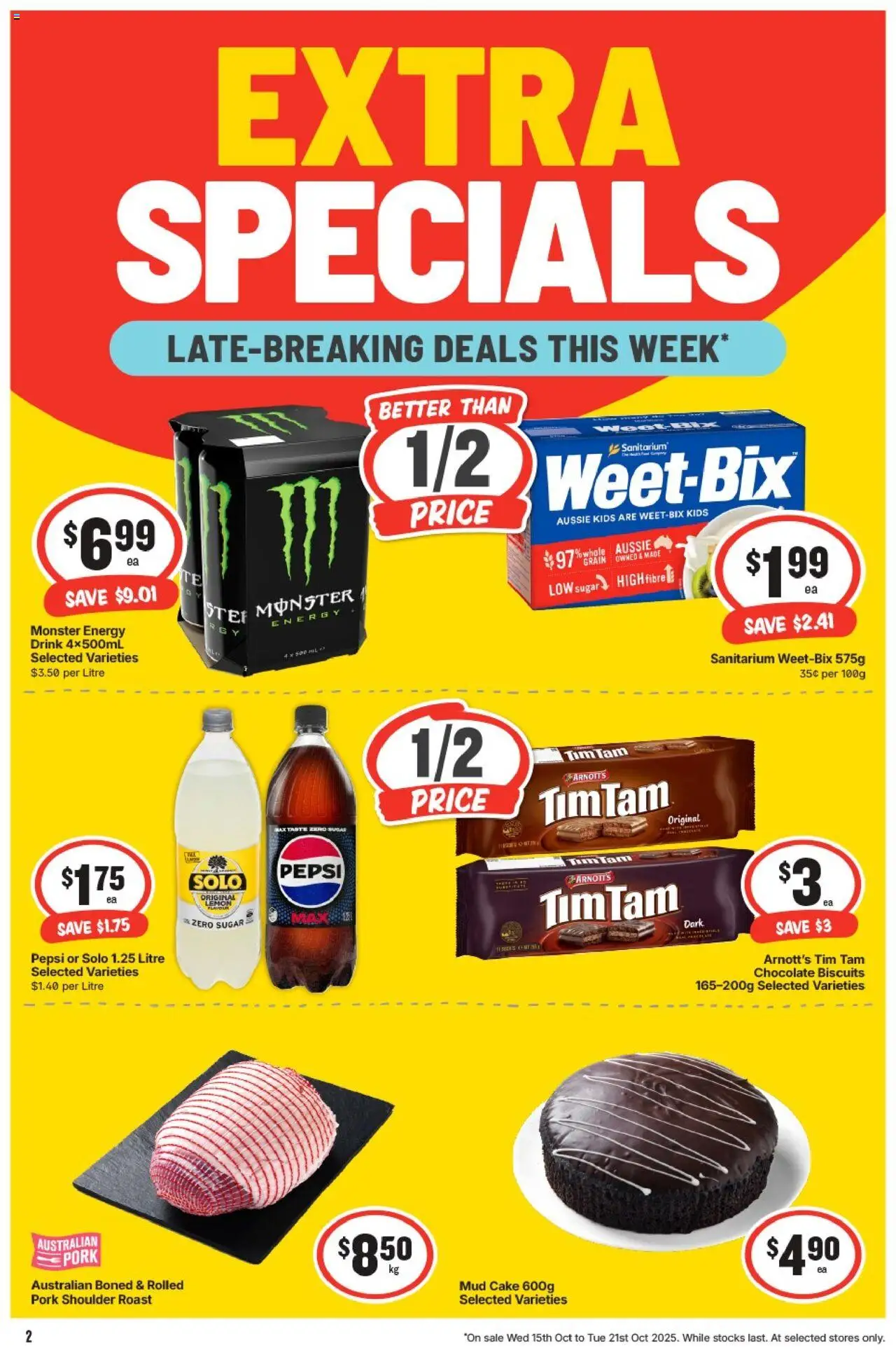 IGA catalogue - valid from 15.10.2025 | Page: 3 | Products: Oil, Olive oil, Cream, Pants